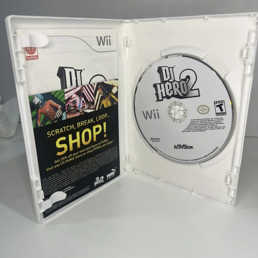 DJ Hero 2 (Nintendo Wii, 2010)